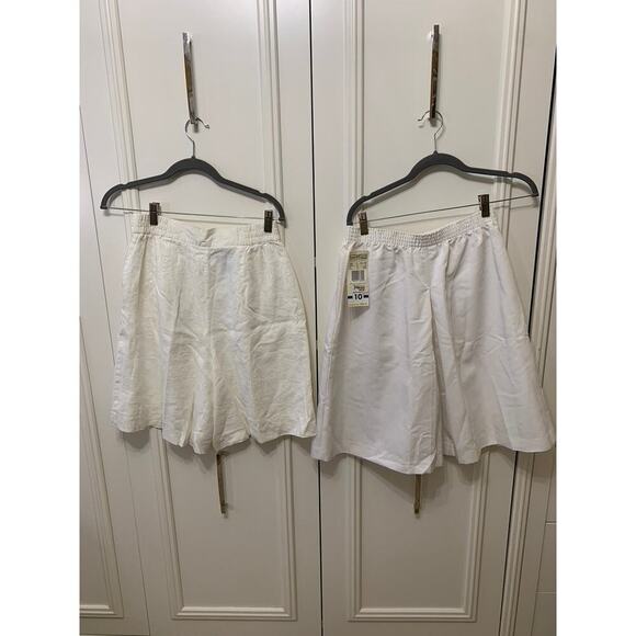 Women's White Bermuda Shorts Bundle Size‎ 10 - Picture 9 of 9
